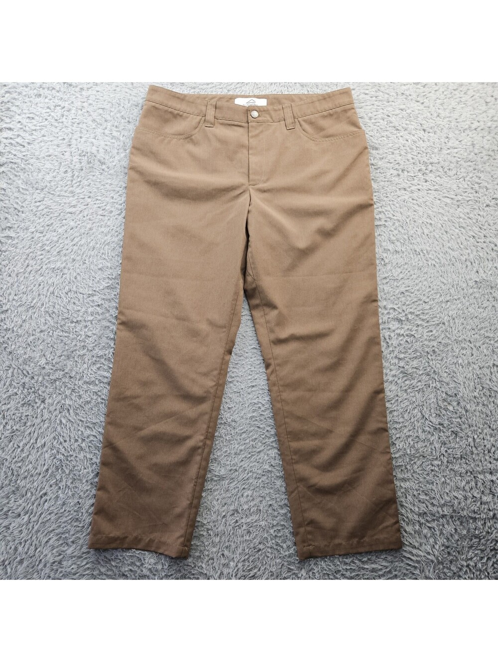 BLUFFWORKS COMMUTER Work Play Pants Men Brown 38x32 Made in NYC USA